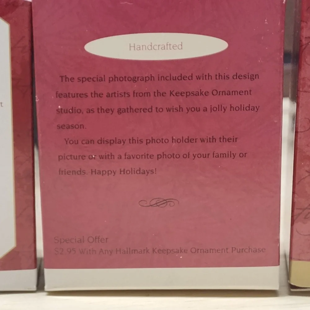 4 Hallmark Keepsake Ornaments Lot
